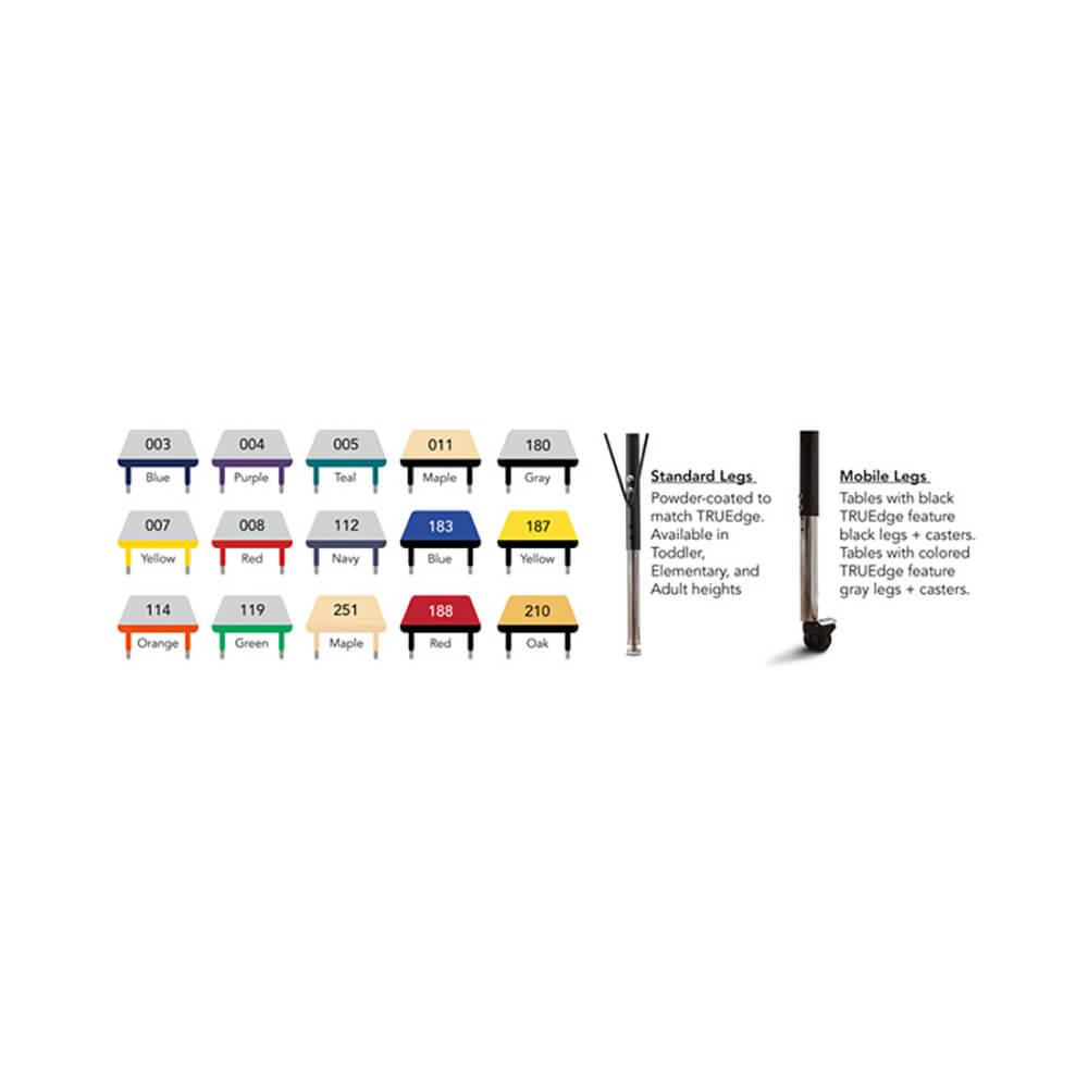 Berries® Rectangle Activity Table, 11