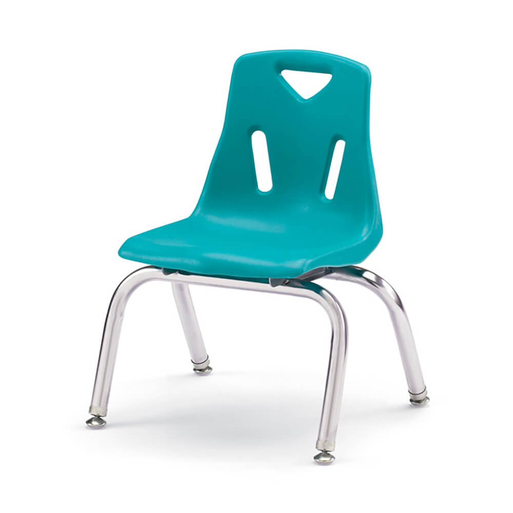 Berries® Stacking Chair with Chrome-Plated Legs, 10