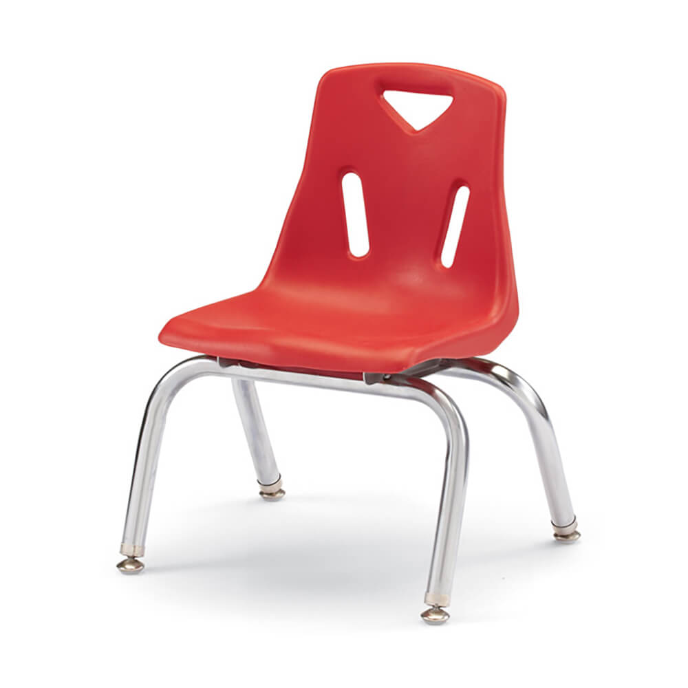Berries® Stacking Chair with Chrome-Plated Legs, 10