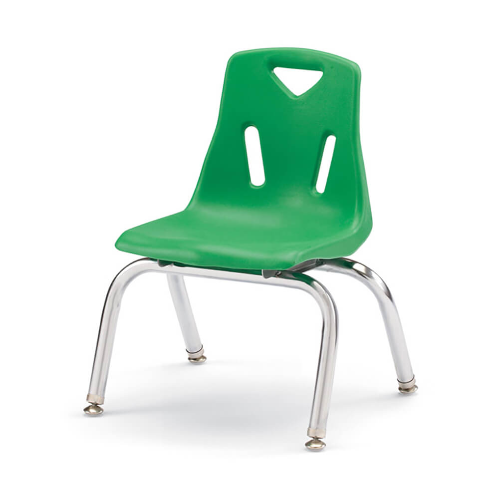 Berries® Stacking Chair with Chrome-Plated Legs, 10