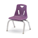 Berries® Stacking Chair with Chrome-Plated Legs, 10