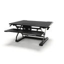 Model Ess-5136 Essentials By Ofm Adjustable Desktop Riser With Keyboard Tray