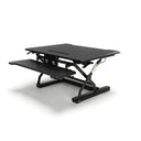 Model Ess-5136 Essentials By Ofm Adjustable Desktop Riser With Keyboard Tray