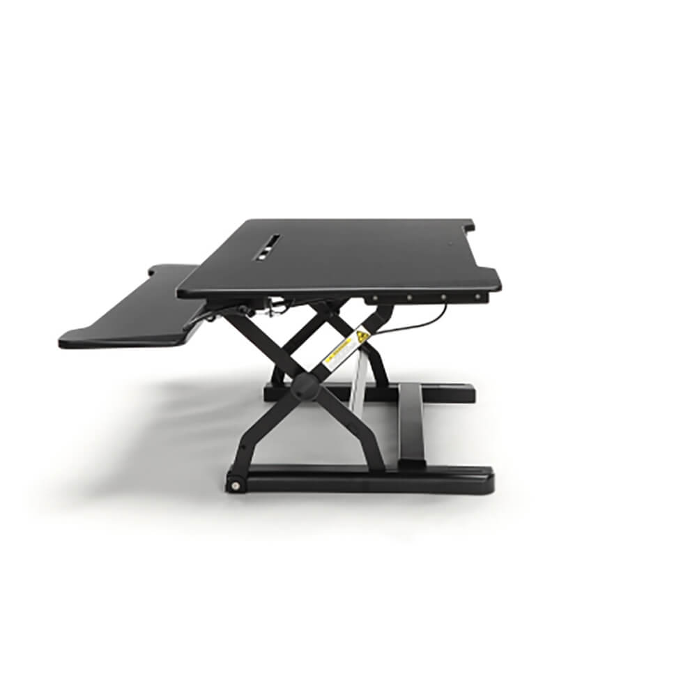 Model Ess-5136 Essentials By Ofm Adjustable Desktop Riser With Keyboard Tray