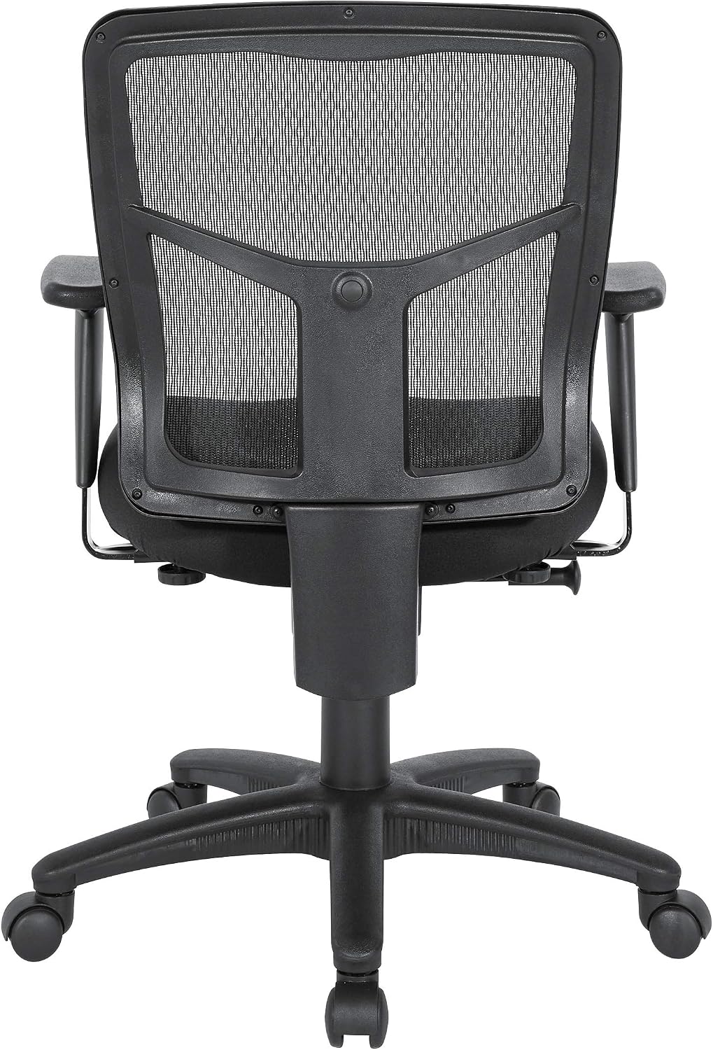 ProGrid Breathable Mesh Back Manager's Office Chair with Built-in Lumbar Support and Height Adjustable Padded Arms, Coal FreeFlex Fabric