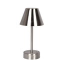 Elegance Rechargeable LED Table Lamp Brushed Nickel LED Touch Switch - West Lamp