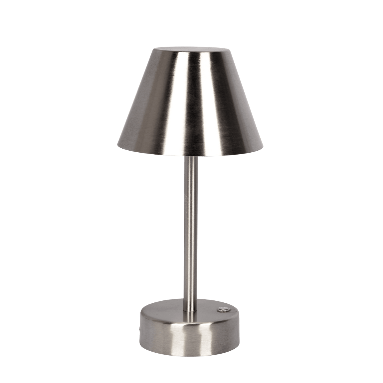 Elegance Rechargeable LED Table Lamp Brushed Nickel LED Touch Switch - West Lamp