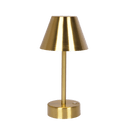 Elegance Rechargeable LED Table Lamp Plated Brass LED Touch Switch - West Lamp