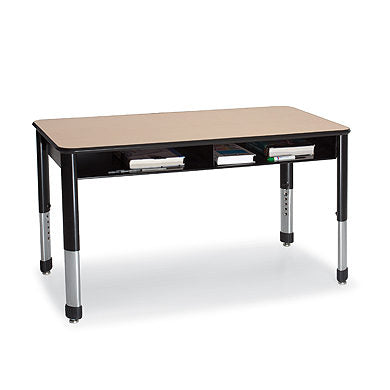 Interchange® Rectangle Open Front Desk