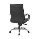 Deluxe Mid Back Black Chair