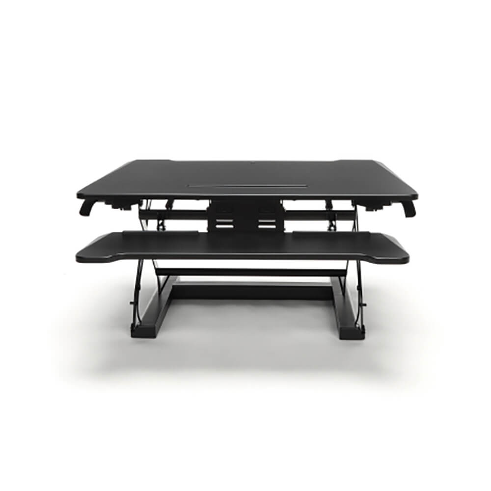 Model Ess-5136 Essentials By Ofm Adjustable Desktop Riser With Keyboar ...
