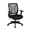 Screen Back Chair With Mesh Seat