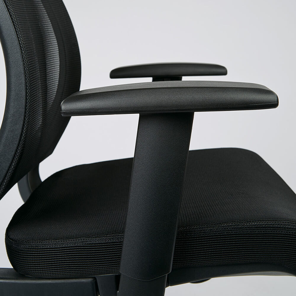 Screen Back Chair With Mesh Seat